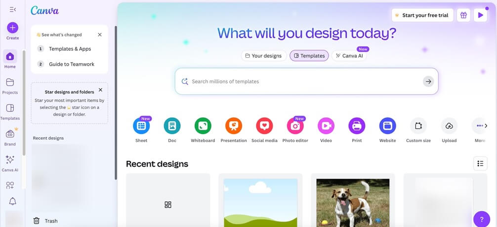 Canva AI Image Generator