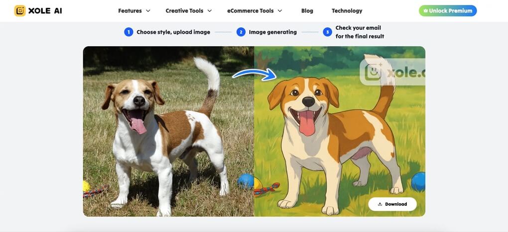 Xole AI Image Generator