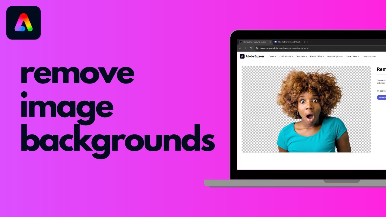 Adobe Background Remover Banner
