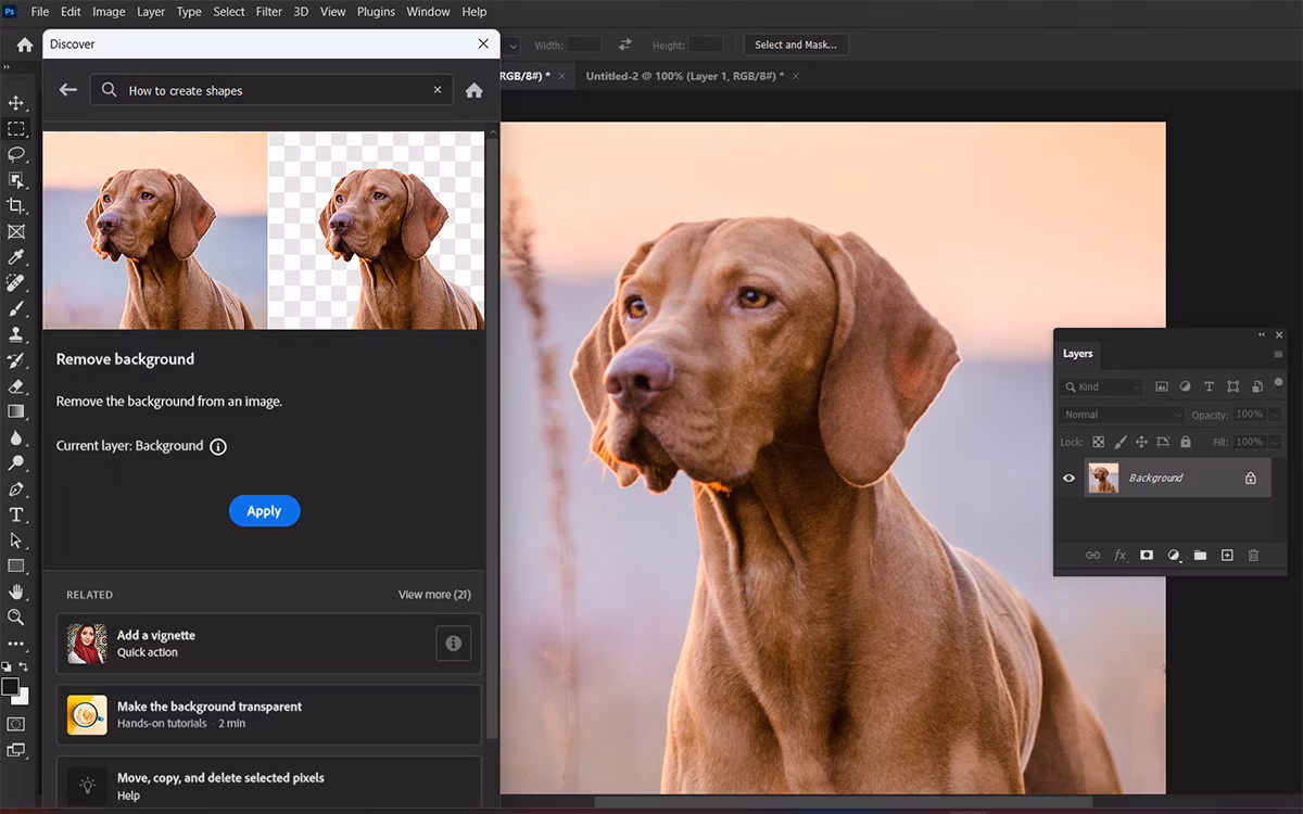Photoshop Background Remover