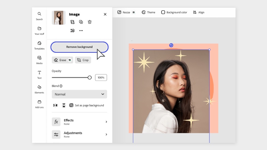 Adobe Express Background Remover