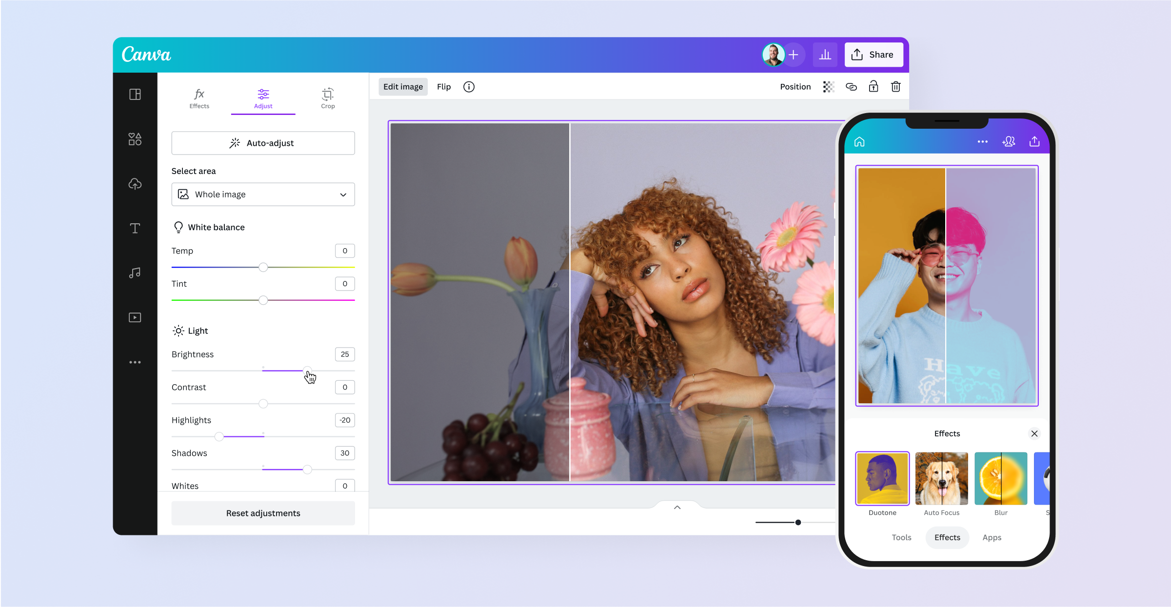 Canva Photo Editor