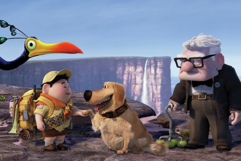 Up Pixar Character Poster