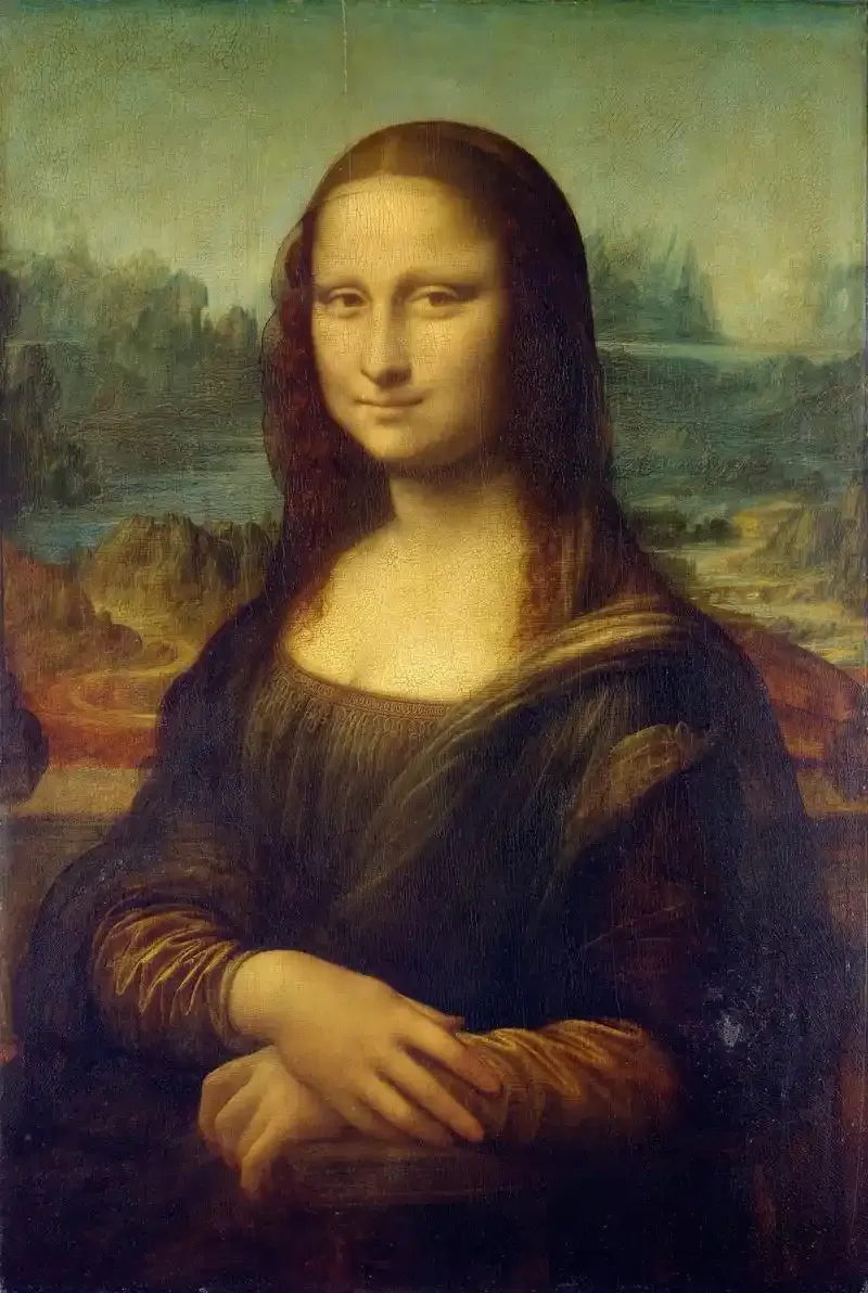 A interpretation of the Mona Lisa.