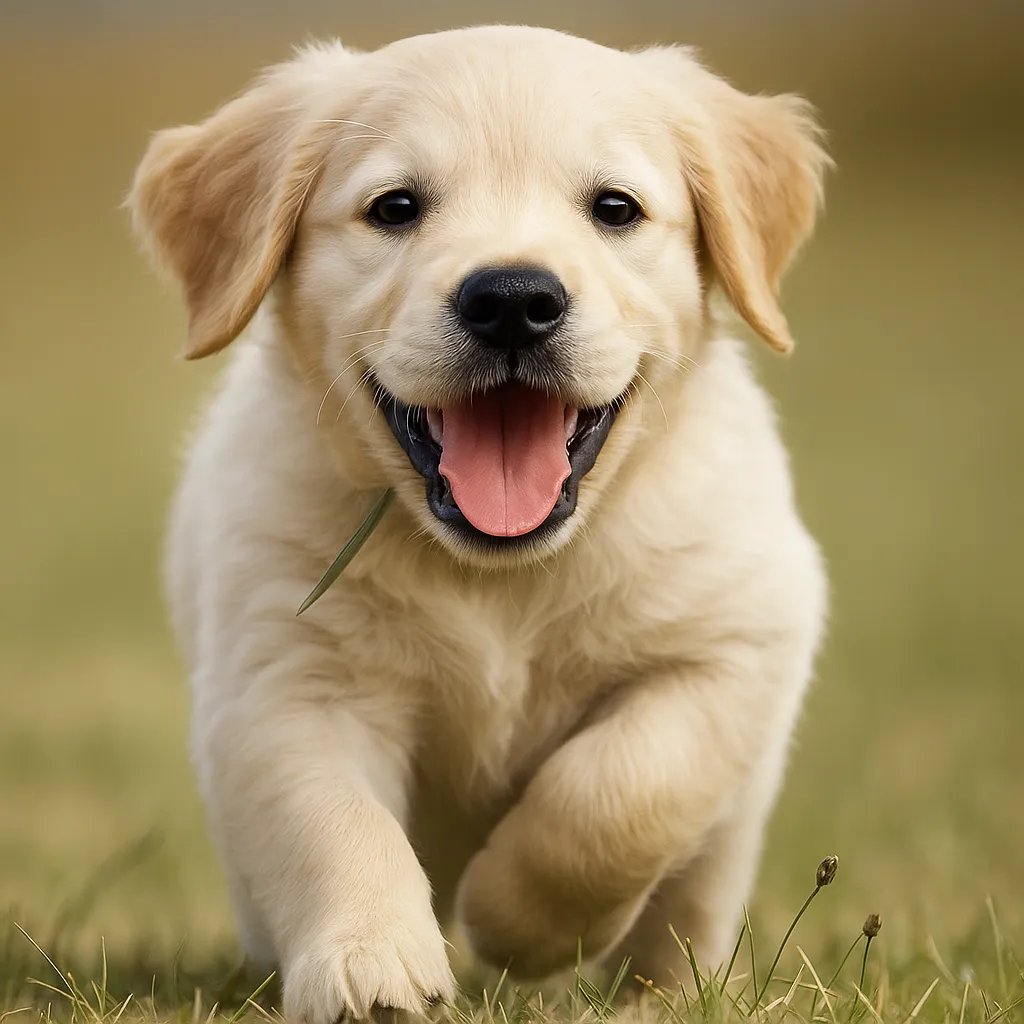 Golden retriever puppy